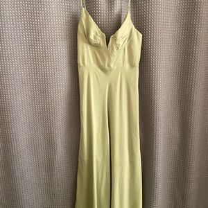 Hello Molly Private Kiss Midi Dress Avocado